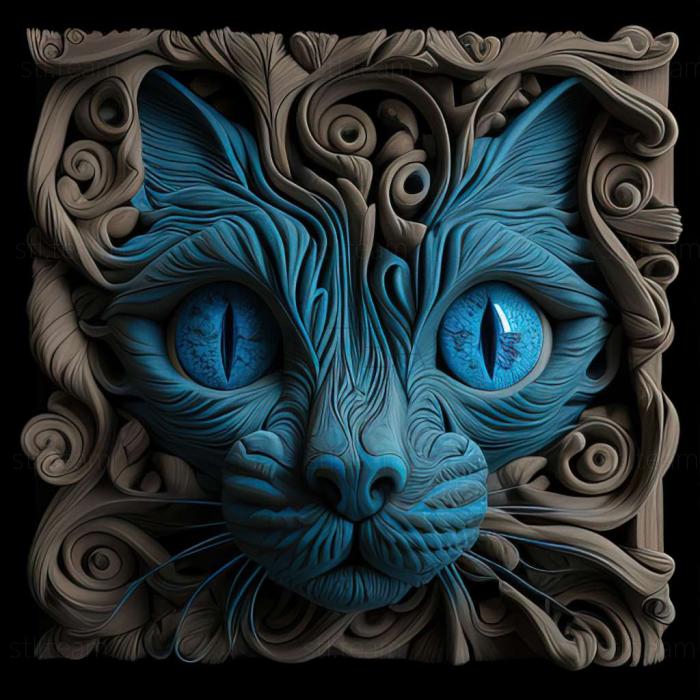 Animals Ojos Azules cat